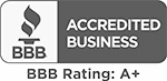 BBB logo and rating
